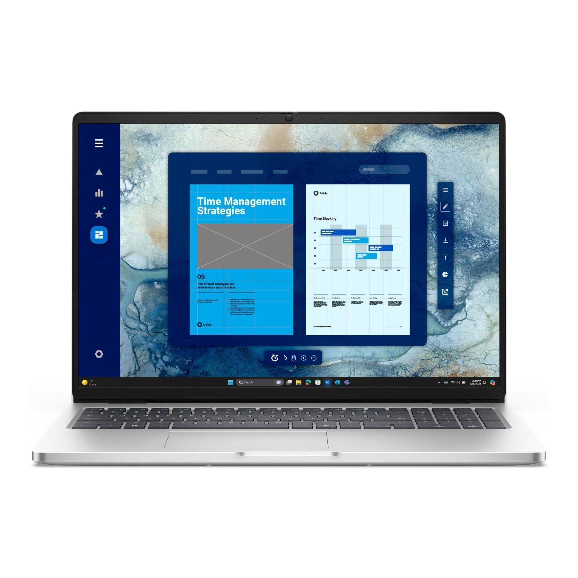Notebook Dell Pro 16 PC16250 16"FHD+/Ultra 7 255U/16GB/SSD512GB/Intel/11PR Platinum 3Y ProSupport — zdjęcie 1