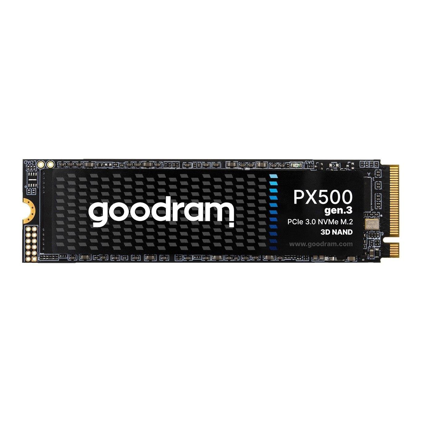 Dysk SSD GOODRAM PX500 Gen.3 256GB M.2 2280 PCIe Gen.3x4 NVMe (3200/1300 MB/s) — zdjęcie 1