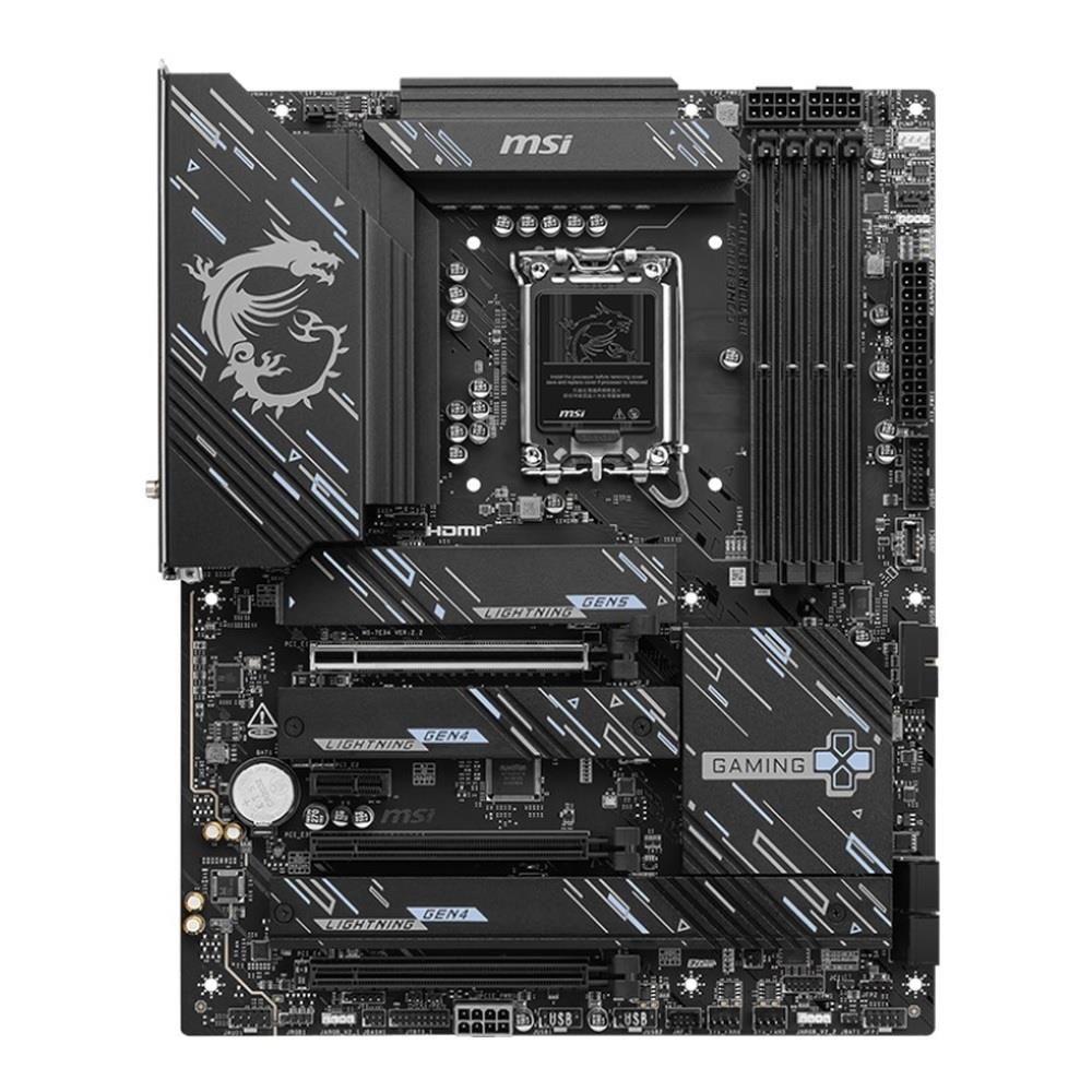 Płyta MSI Z890 GAMING PLUS WIFI /Z890/DDR5/SATA3/M.2/TB4/WiFi/BT/PCIe5.0/s.1851/ATX — zdjęcie 1