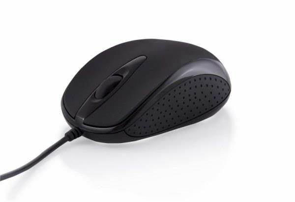 Mysz przewodowa Modecom MC-M4 optyczna czarna — zdjęcie 1
