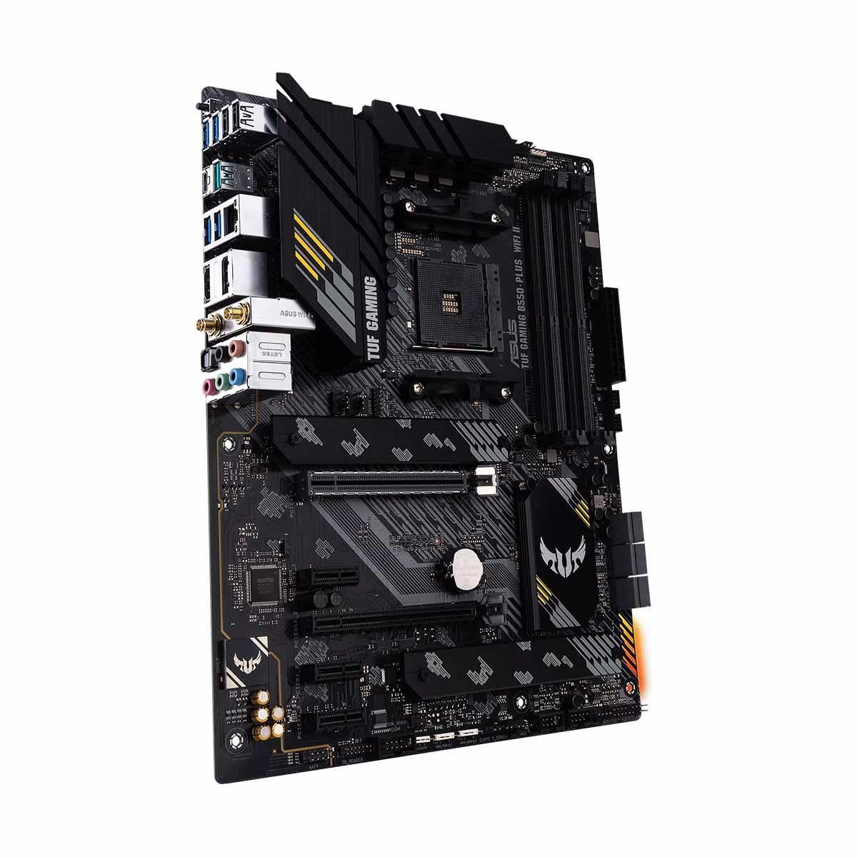 Płyta Asus TUF GAMING B550-PLUS WIFI II /AMD B550/SATA3/M.2/USB3.1/PCIe4.0/WiFi/BT/AM4/ATX — zdjęcie 2
