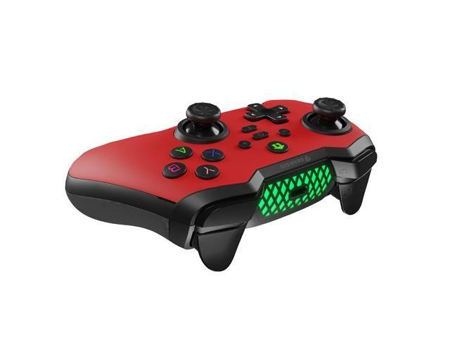Gamepad Genesis Mangan 400 bezprzewodowy do PC/SWITCH/MOBILE czerwony — zdjęcie 8
