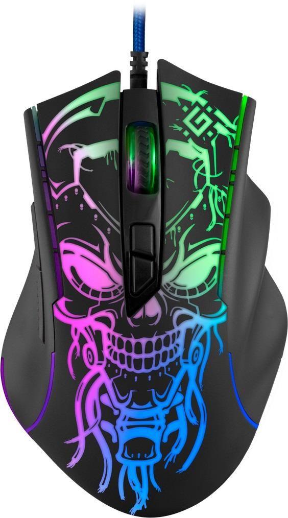 Mysz przewodowa Defender BULLETSTORM GM-928 7200dpi Gaming 7P RAINBOW — zdjęcie 1