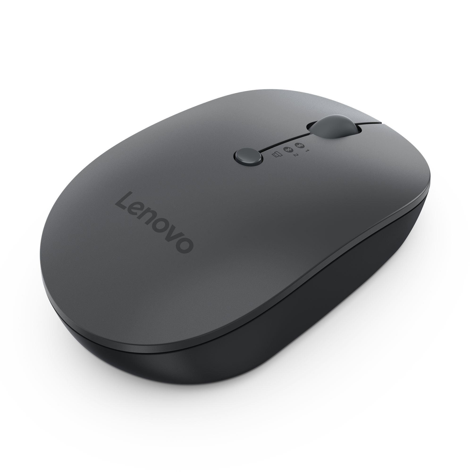 Mysz bezprzewodowa Lenovo Multi-Device Wireless Mouse (X9 Edition) optyczna szaro-czarna — zdjęcie 2