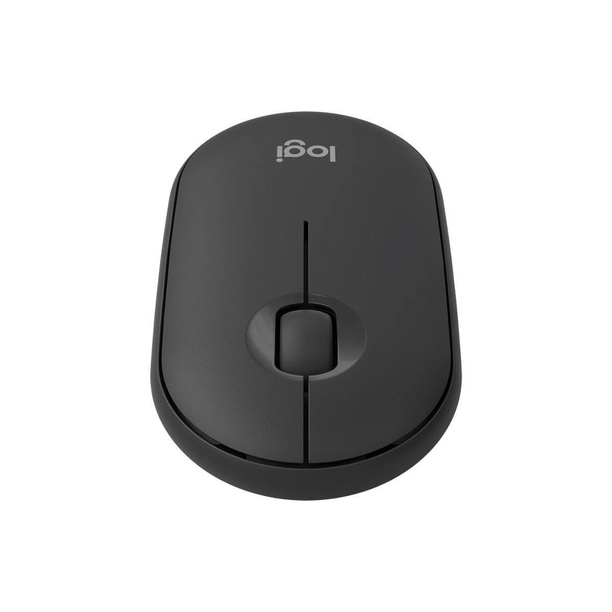 Mysz bezprzewodowa Logitech Pebble Mouse 2 M350s optyczna grafitowa — zdjęcie 3