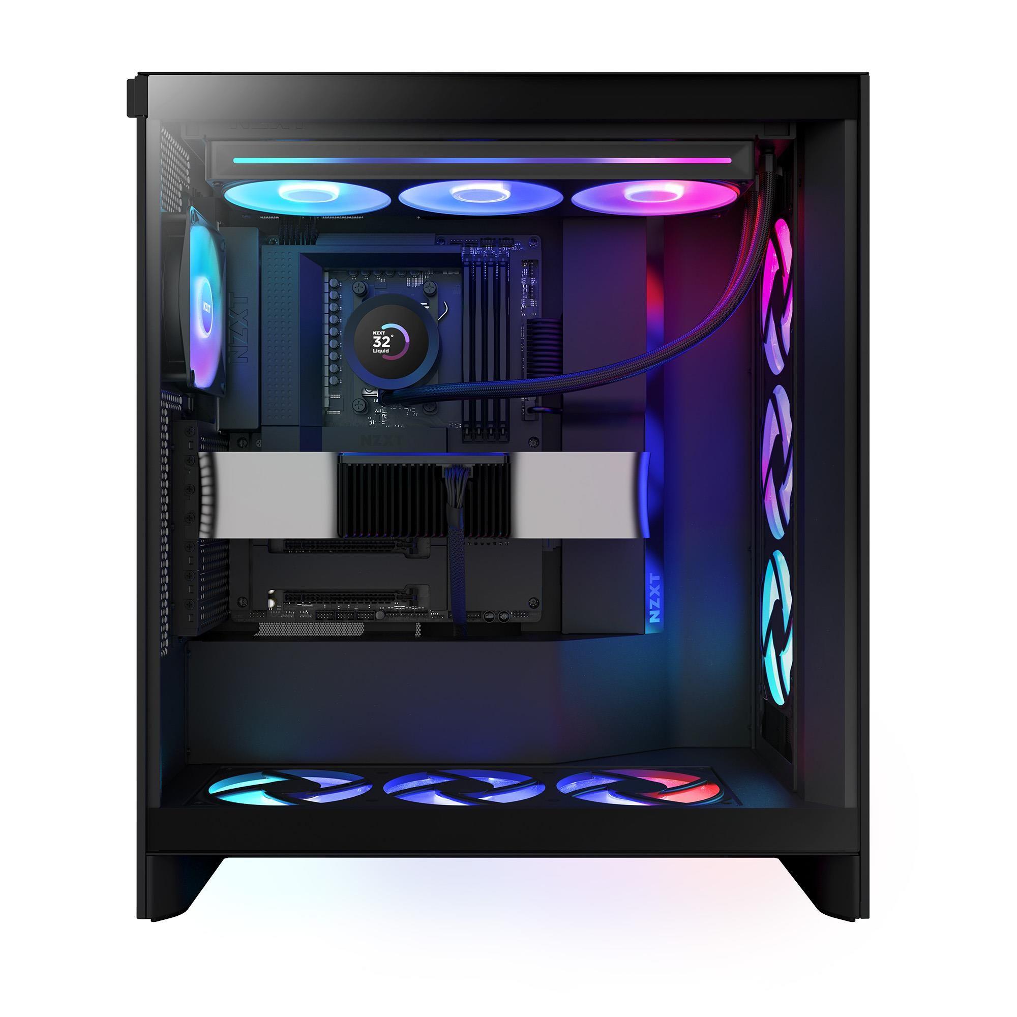 Chłodzenie wodne NZXT Kraken Plus 360 RGB LCD czarne — zdjęcie 8