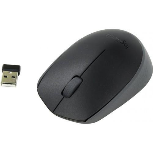 Mysz bezprzewodowa Logitech M171 optyczna czarna — zdjęcie 3
