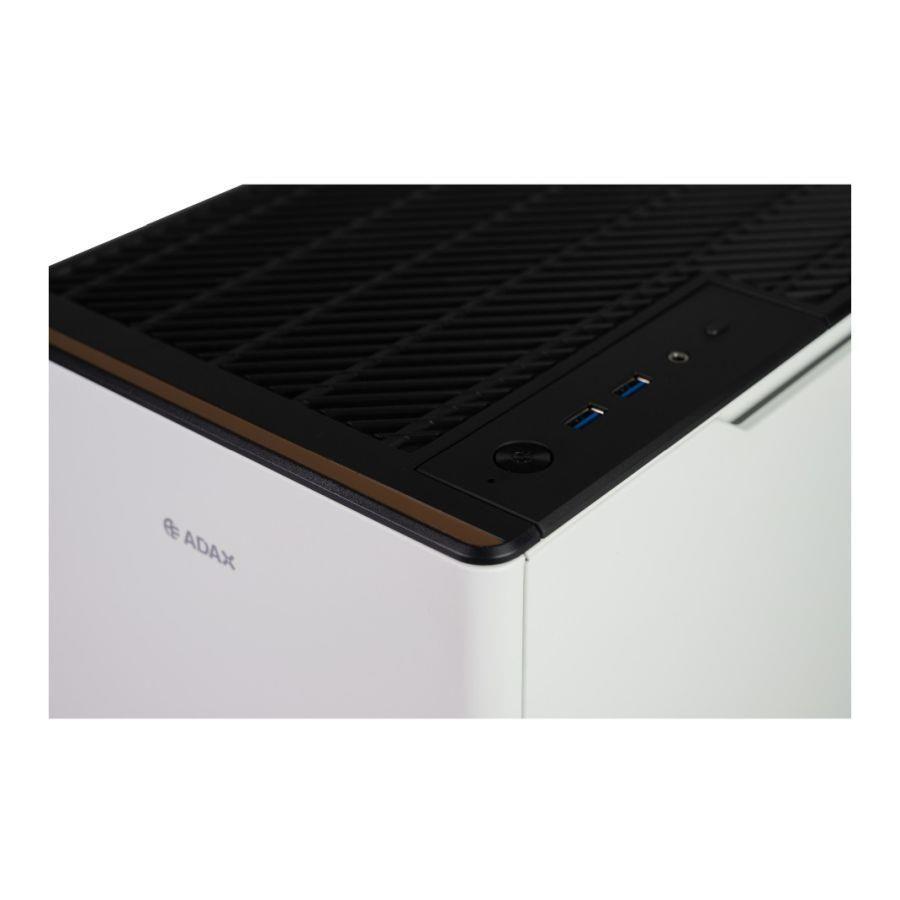 Komputer ADAX DRACO EXTREME WXIHC13400F White i5-13400F/B760/32GB/1TB/RTX4060Ti-8GB/W11Hx64/3Y — zdjęcie 4