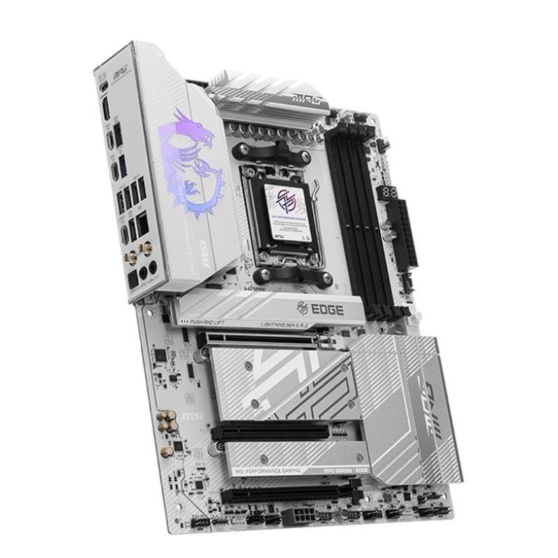Płyta MSI MPG B850 EDGE TI WIFI /AMD B850/DDR5/SATA3/M.2/USB3.2/WiFi/BT/PCIe5.0/AM5/ATX — zdjęcie 3