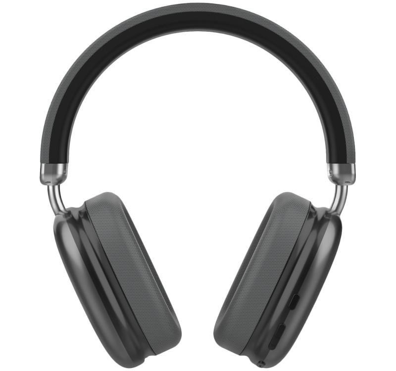 Słuchawki z mikrofonem Defender FREEMOTION B500 bezprzewodowe Bluetooth + MP3 Player grafitowe — zdjęcie 2