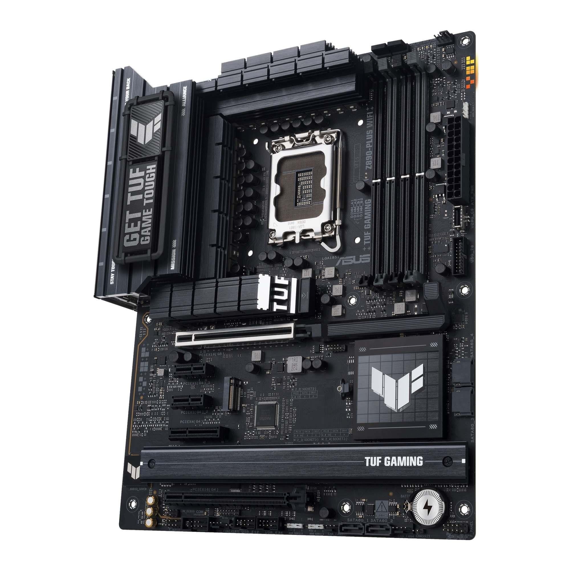Płyta Asus TUF GAMING Z890-PLUS WIFI /Z890/DDR5/SATA3/M.2/USB4/WiFi/BT/PCIe5.0/s.1851/ATX — zdjęcie 3