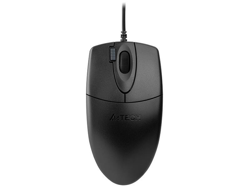 Mysz przewodowa A4tech OP-620D optyczna USB czarna — zdjęcie 2