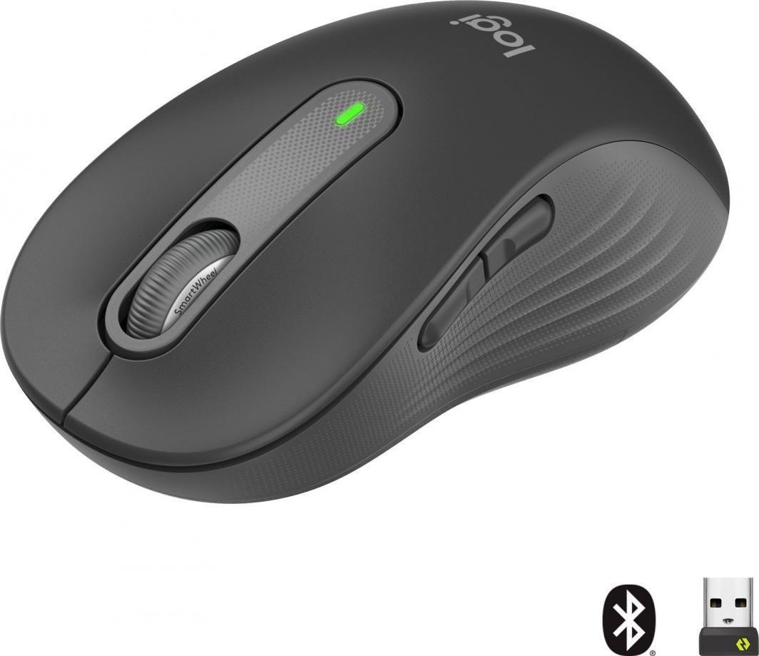 Mysz bezprzewodowa Logitech Signature M650 L optyczna GRAPHITE — zdjęcie 1
