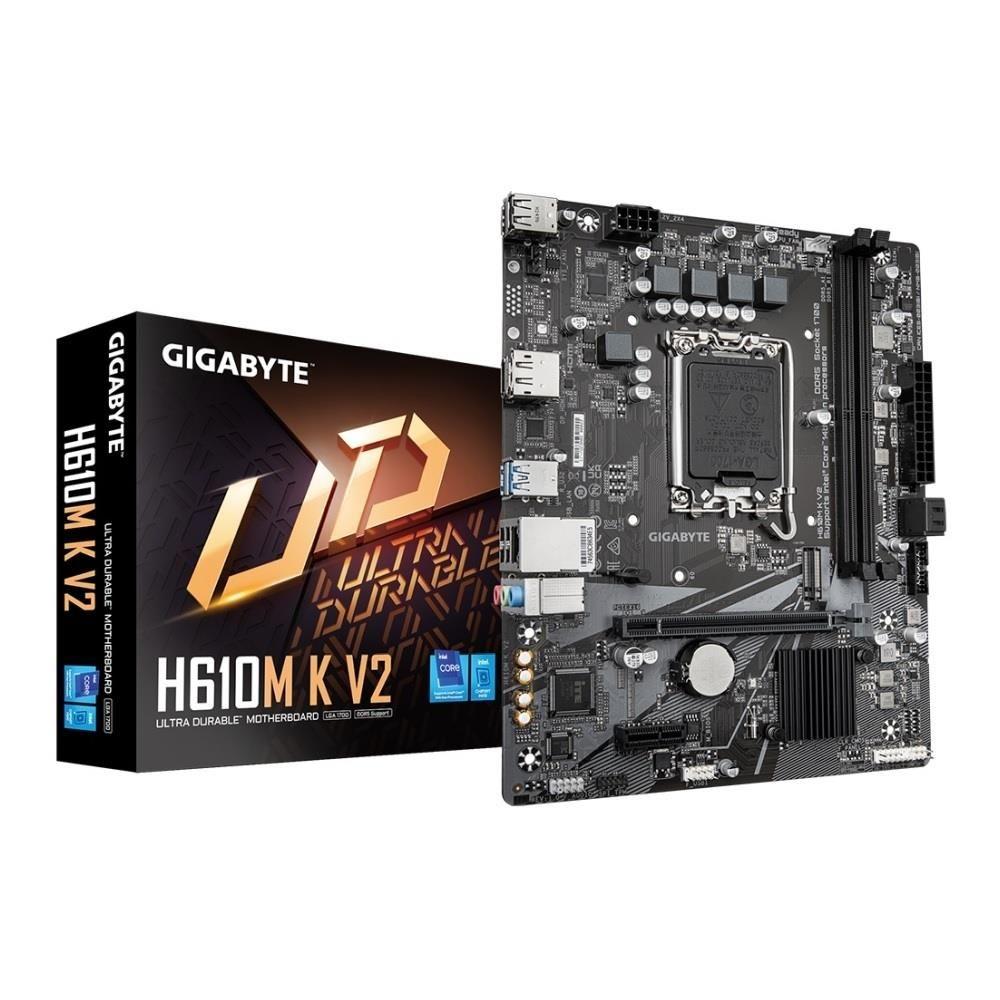 Płyta Gigabyte H610M K V2 (rev. 1.0) /H610/DDR5/SATA3/M.2/USB3.0/PCIe4.0/s.1700/mATX — zdjęcie 5