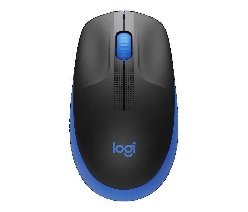 Mysz bezprzewodowa Logitech M190 optyczna niebieska — zdjęcie 1