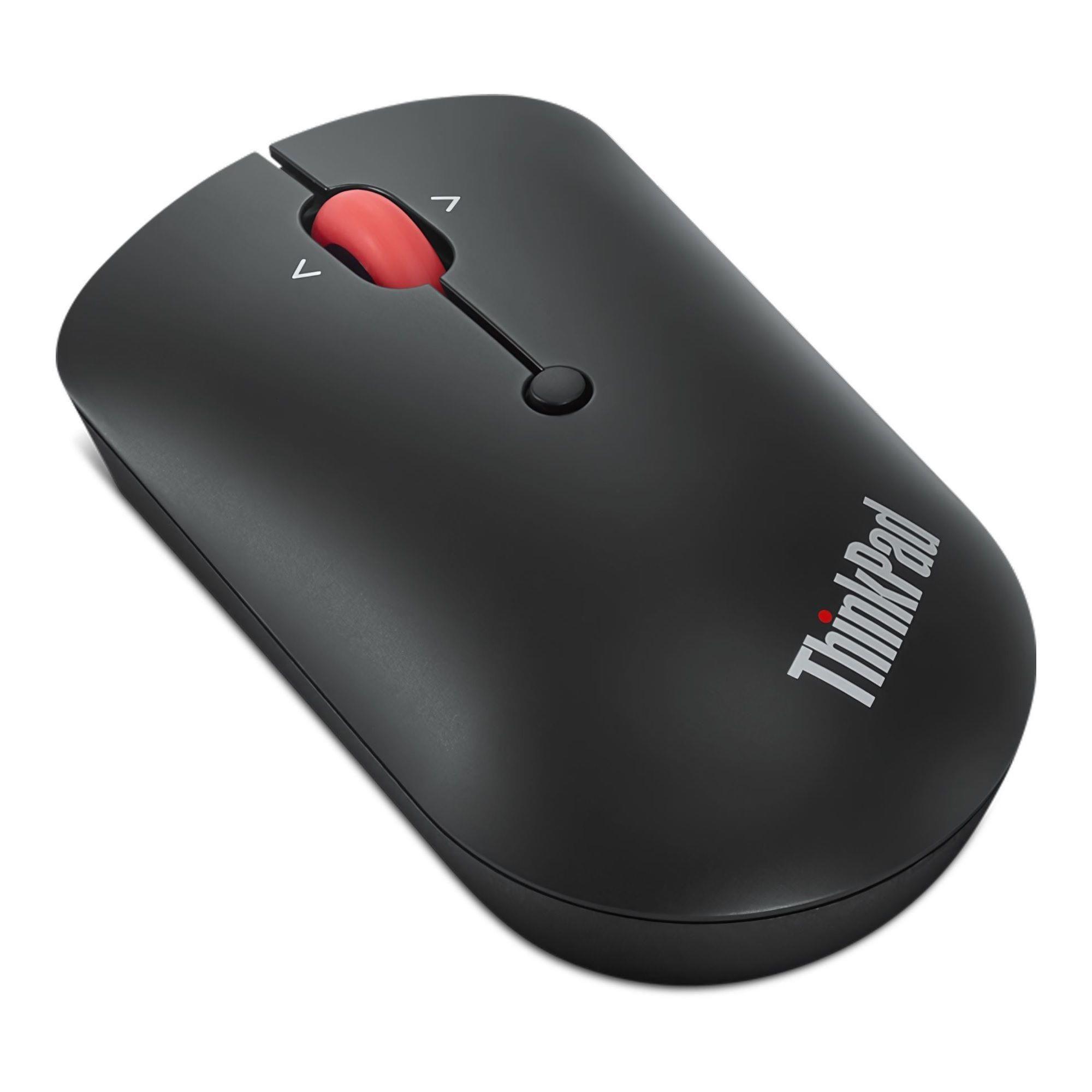 Mysz bezprzewodowa Lenovo ThinkPad USB-C optyczna 2400dpi czarna — zdjęcie 1