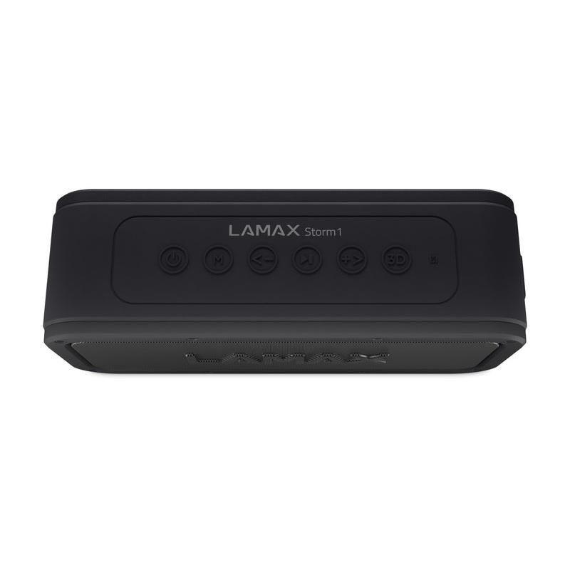 Głośnik Bluetooth LAMAX Storm1 Czarny 40W True Wireless Stereo NFC IP67 BT5.3 6600mAh — zdjęcie 3