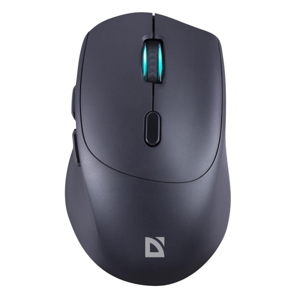 Mysz bezprzewodowa Defender EFFECT X MS-095 optyczna bezklikowa silent 1600dpi czarna — zdjęcie 1
