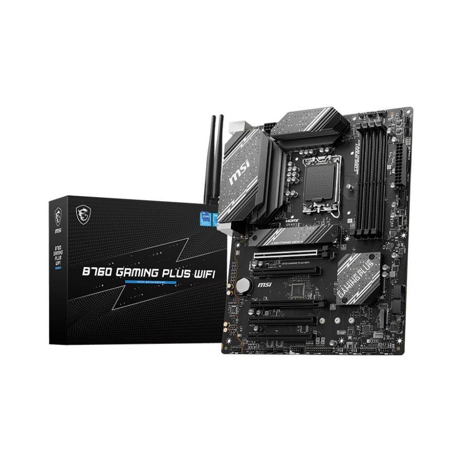 Płyta MSI B760 GAMING PLUS WIFI /B760/DDR5/SATA3/M.2/USB3.2/WiFi/BT/PCIe4.0/s.1700/ATX — zdjęcie 4
