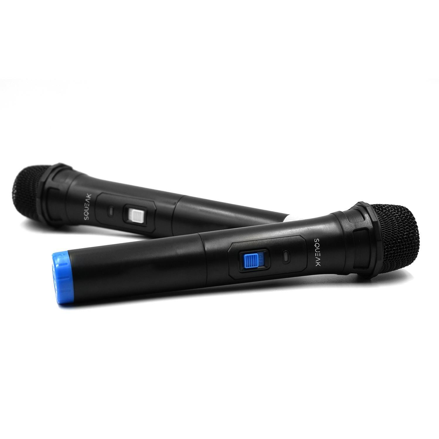 Mikrofony bezprzewodowe do KARAOKE SQUEAK VocalDuo 2,4G SQ1007 2 szt. — zdjęcie 1
