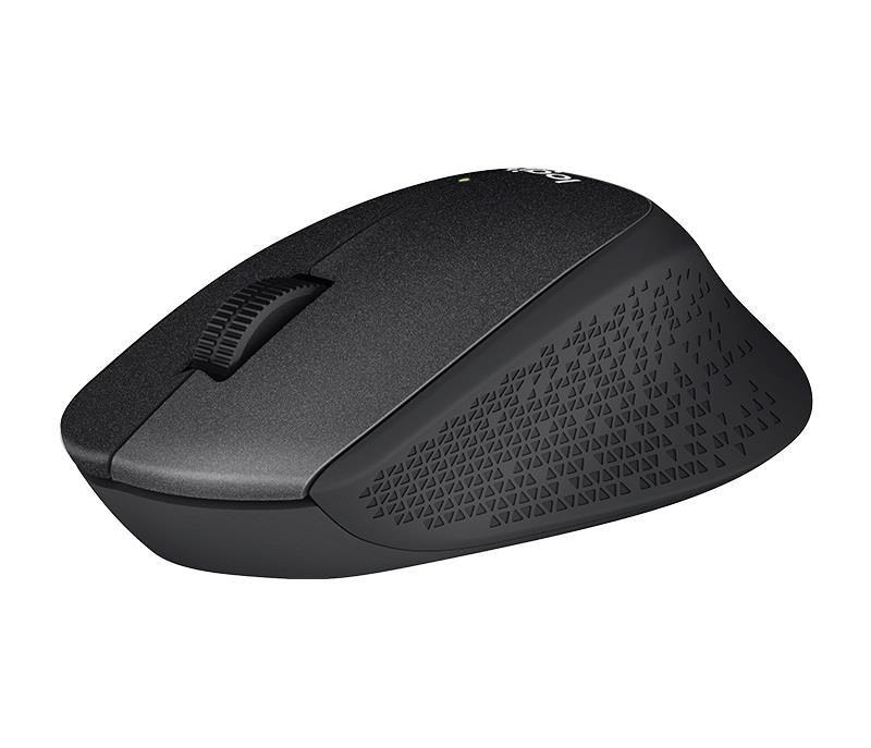 Mysz bezprzewodowa Logitech M330 Silent Plus optyczna czarna — zdjęcie 3