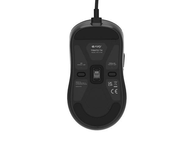 Mysz przewodowa Fury Tanto T4 RGB dla graczy 12000 DPI programowalna czarna — zdjęcie 11