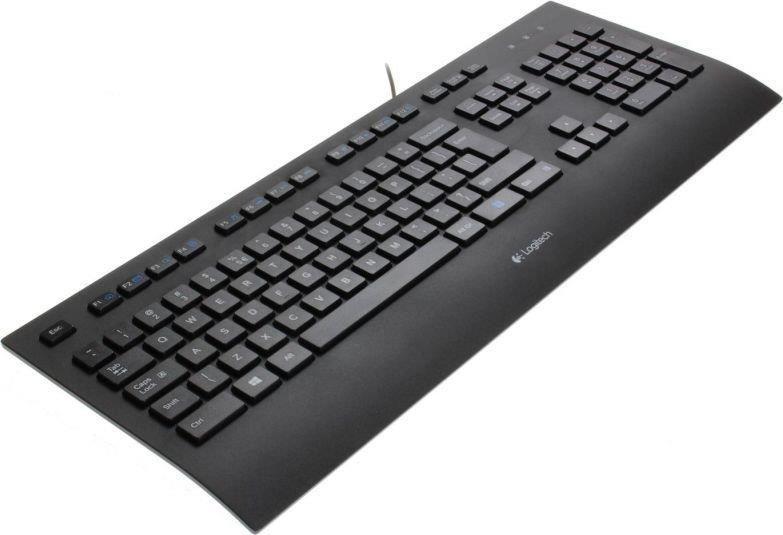Klawiatura przewodowa Logitech K280e BUSINESS USB OEM czarna — zdjęcie 2