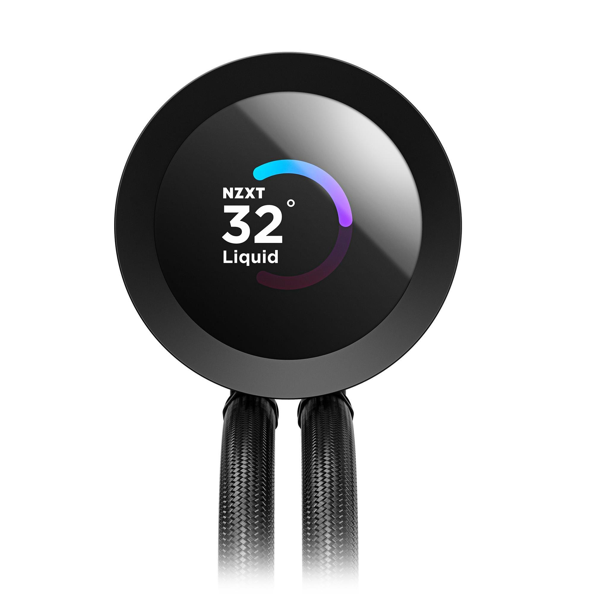 Chłodzenie wodne NZXT Kraken Plus 360 RGB LCD czarne — zdjęcie 4