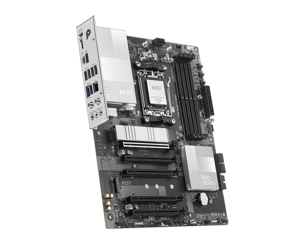 Płyta MSI PRO B840-P WIFI /AMD B840/DDR5/SATA3/M.2/USB3.1/WiFi/BT/PCIe4.0/AM5/ATX — zdjęcie 2