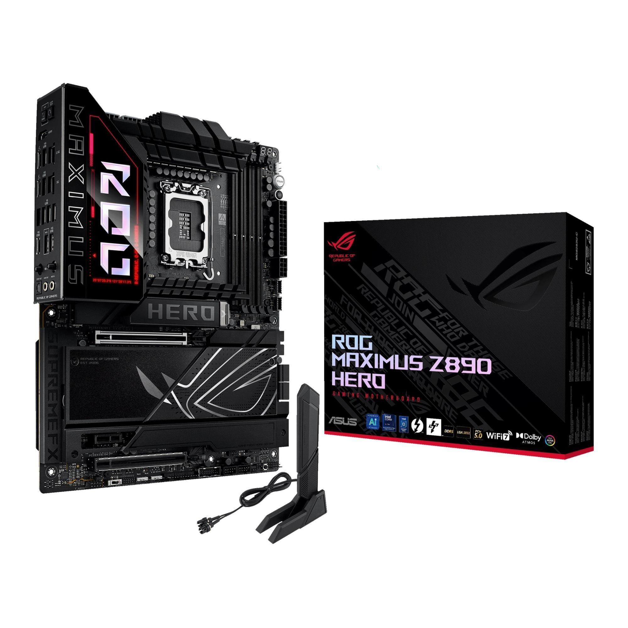 Płyta Asus ROG MAXIMUS Z890 HERO /Z890/DDR5/SATA3/M.2/USB4/WiFi/BT/PCIe5.0/s.1851/ATX — zdjęcie 6