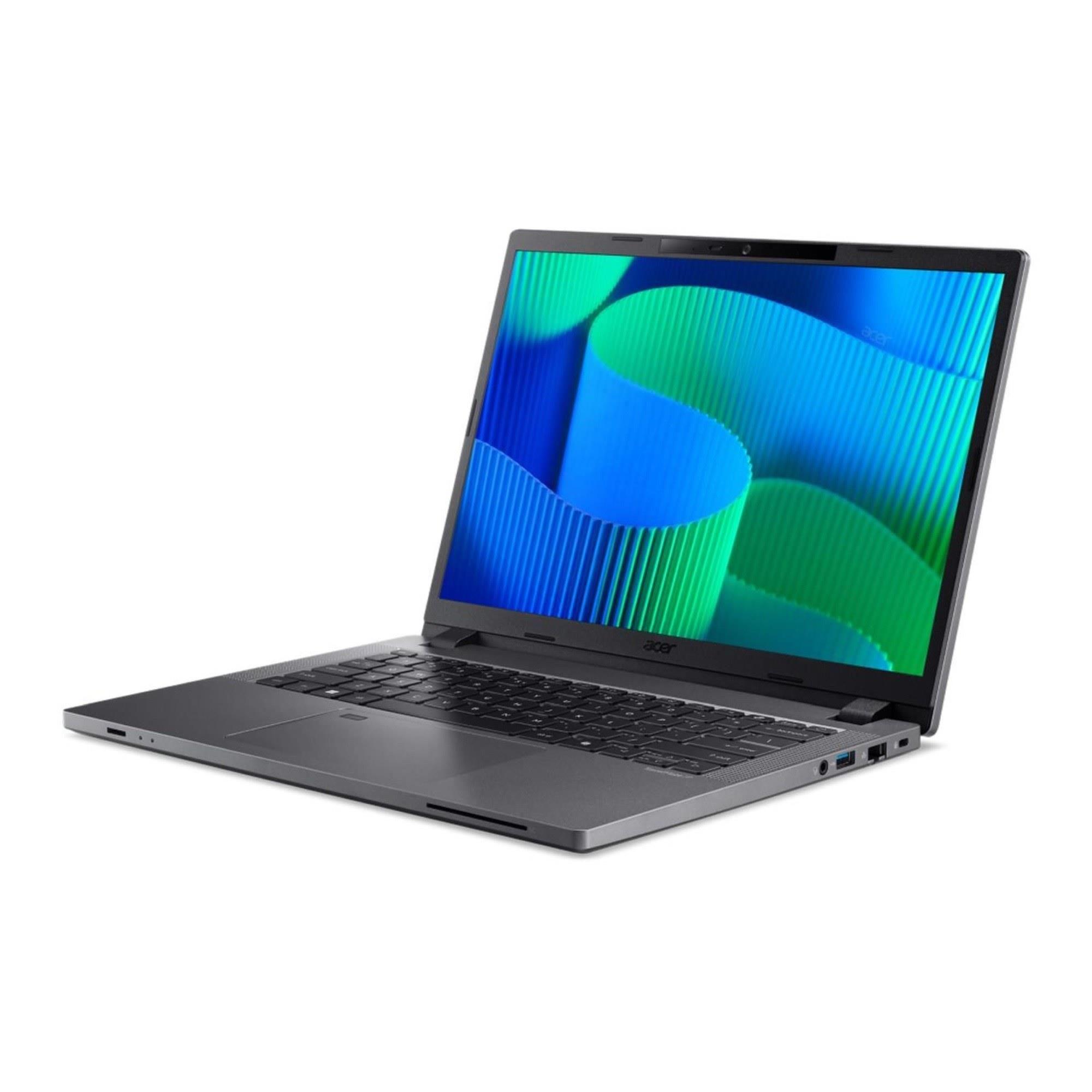 Notebook Acer TravelMate P2 TMP214-55-G2-TCO 14"WUXGA/i5-1345U/16GB/SSD512GB/UHD/11PR Steel Gray 3Y — zdjęcie 2