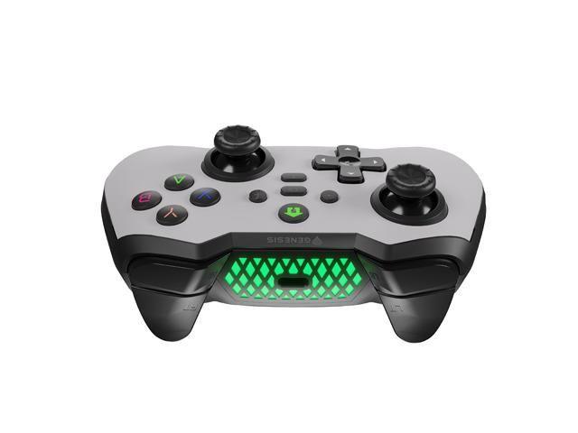 Gamepad Genesis Mangan 400 bezprzewodowy do PC/SWITCH/MOBILE biały — zdjęcie 3