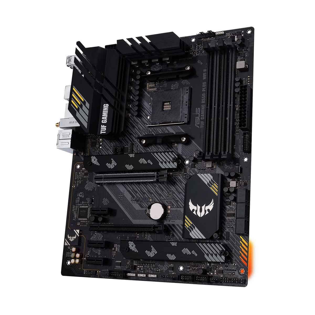 Płyta Asus TUF GAMING B550-PLUS WIFI II /AMD B550/SATA3/M.2/USB3.1/PCIe4.0/WiFi/BT/AM4/ATX — zdjęcie 3