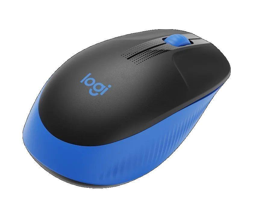 Mysz bezprzewodowa Logitech M190 optyczna niebieska — zdjęcie 4