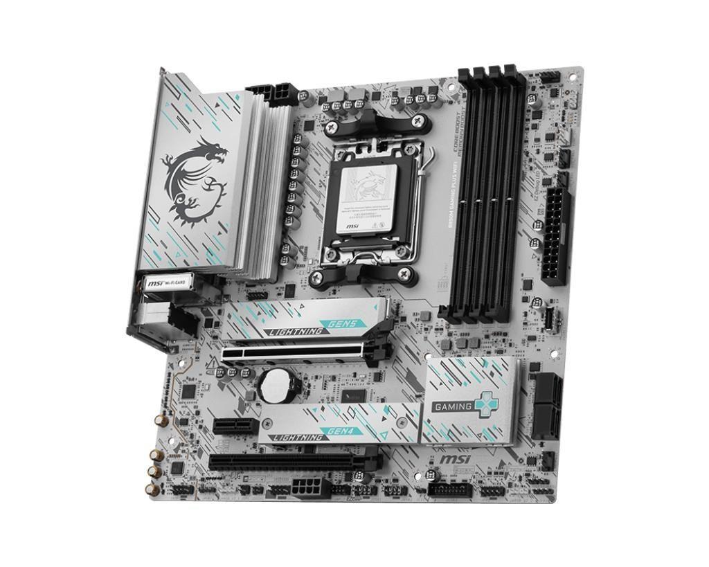 Płyta MSI B850M GAMING PLUS WIFI /AMD B850/DDR5/SATA3/M.2/USB3.1/WiFi/BT/PCIe5.0/AM5/mATX — zdjęcie 2