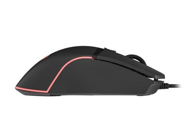 Mysz przewodowa Genesis Krypton 220 optyczna Gaming 6400DPI czarna — zdjęcie 7