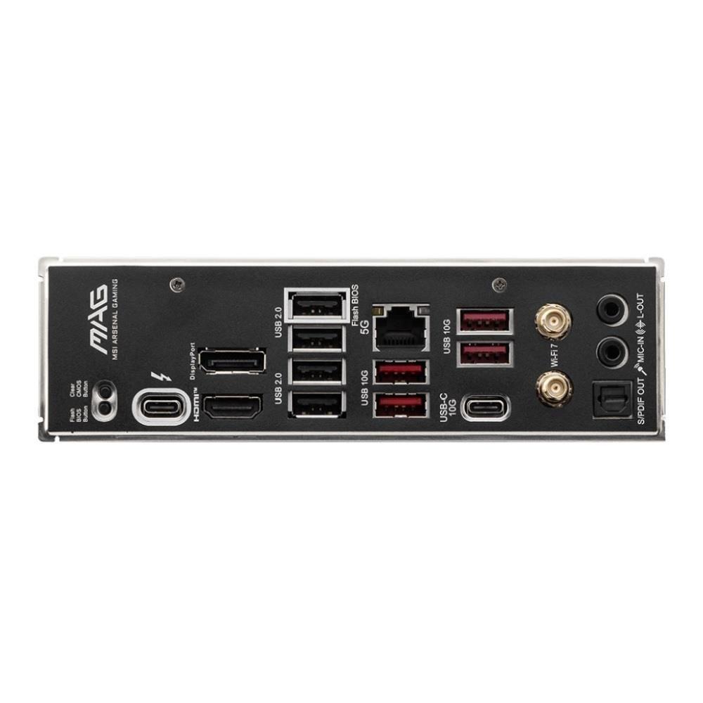 Płyta MSI MAG B860 TOMAHAWK WIFI /B860/DDR5/SATA3/M.2/TB4/WiFi/BT/PCIe5.0/s.1851/ATX — zdjęcie 4