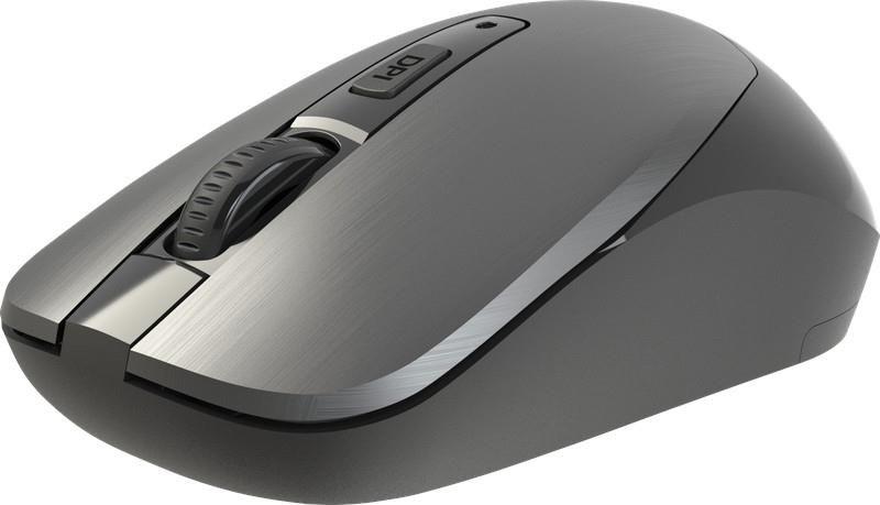 Mysz bezprzewodowa Defender WAVE MM-995 optyczna bezklikowa silent 1600dpi srebrna — zdjęcie 3