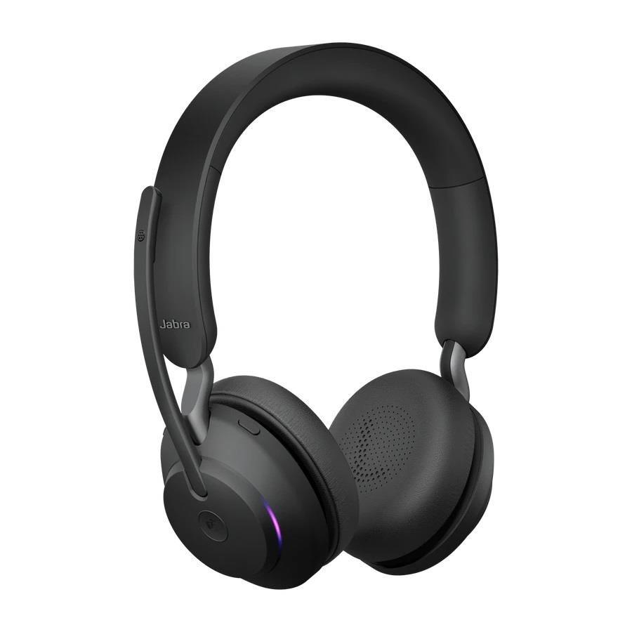 Słuchawki bezprzewodowe z mikrofonem Jabra Evolve2 65 Link380a MS Stereo Black — zdjęcie 2