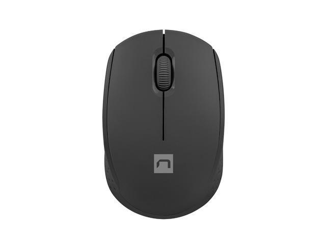Mysz bezprzewodowa Natec Stork optyczna 1600 DPI czarna — zdjęcie 1