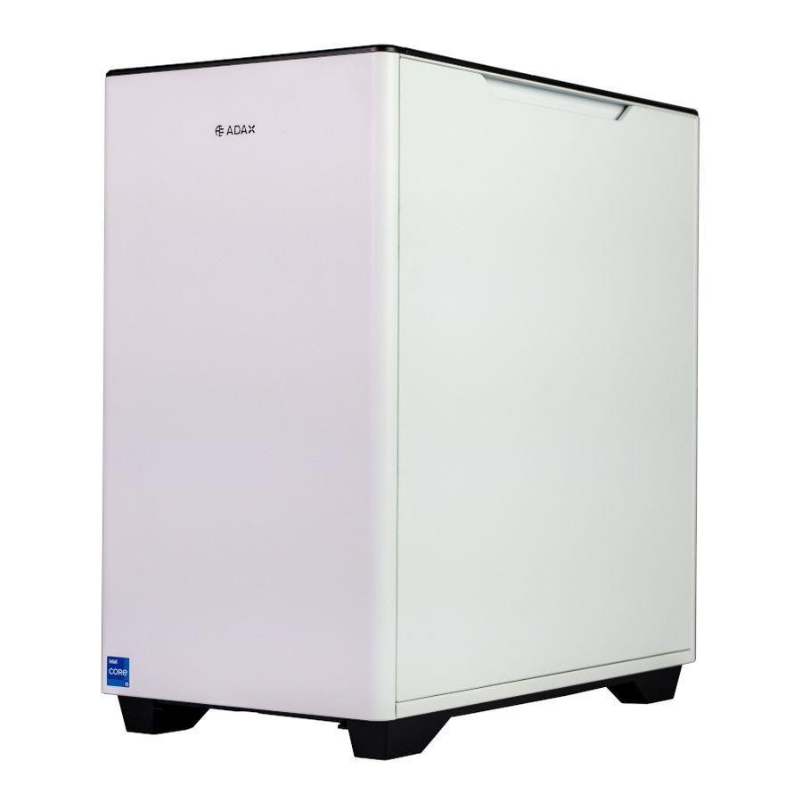 Komputer ADAX DRACO EXTREME WXIHC13400F White i5-13400F/B760/DDR5-32GB/1TB/RTX5060Ti-16GB/W11H — zdjęcie 2