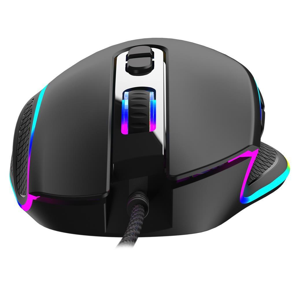 Mysz przewodowa Modecom Volcano Veles optyczna czarna — zdjęcie 9