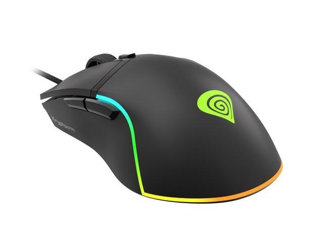 Mysz przewodowa Genesis Krypton 220 optyczna Gaming 6400DPI czarna — zdjęcie 3
