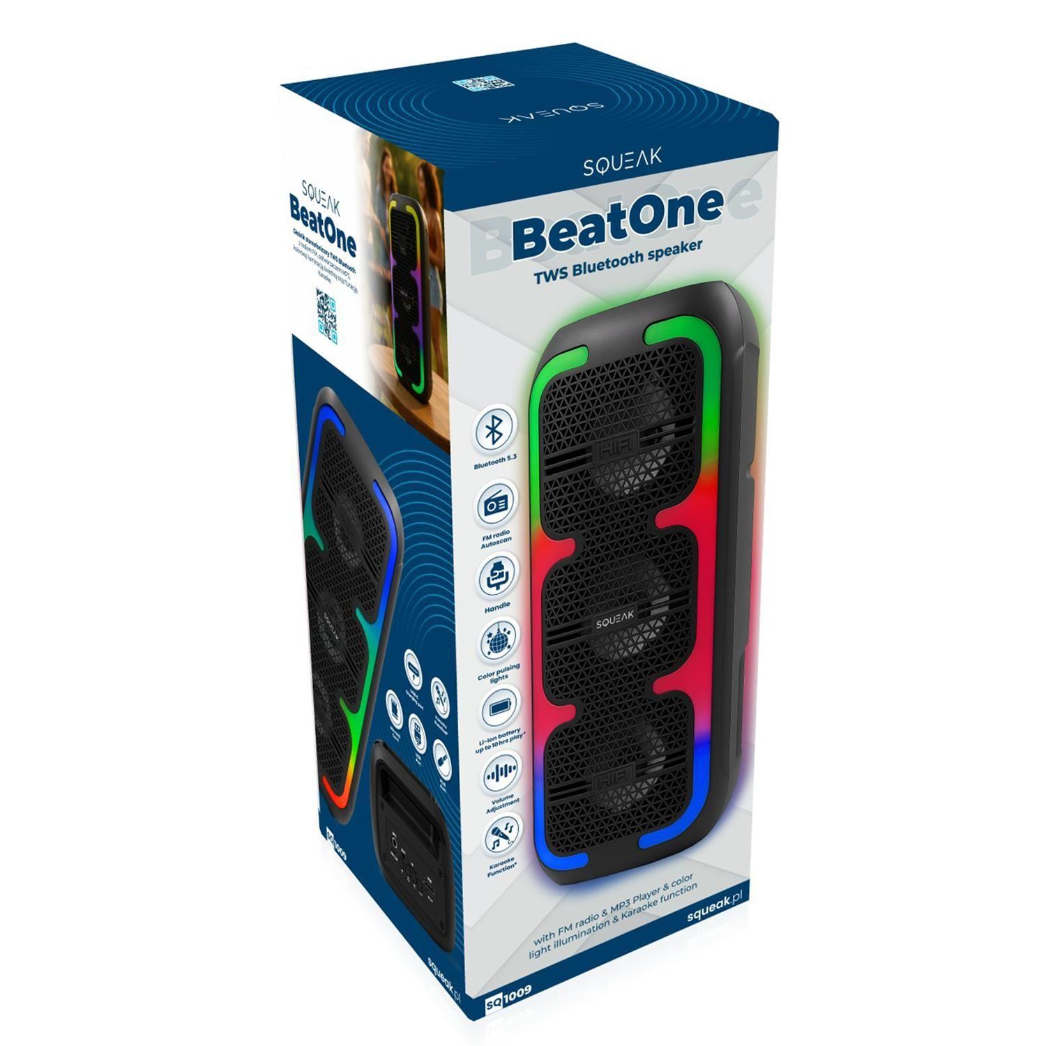 Głośnik karaoke SQUEAK BeatOne Bluetooth 5.3 USB-C SQ1009 — zdjęcie 5