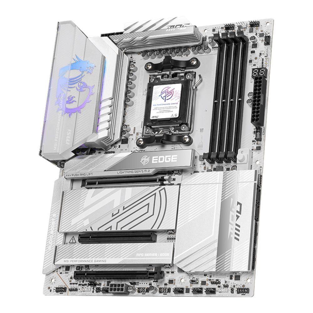 Płyta MSI MPG X870E EDGE TI WIFI /AMD X870/DDR5/SATA3/M.2/USB4/WiFi/BT/PCIe5.0/AM5/ATX — zdjęcie 3