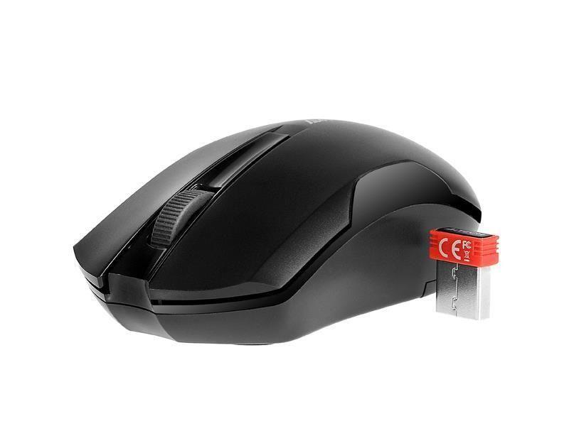 Mysz bezprzewodowa A4Tech G3-200N-1 V-Track czarna — zdjęcie 1