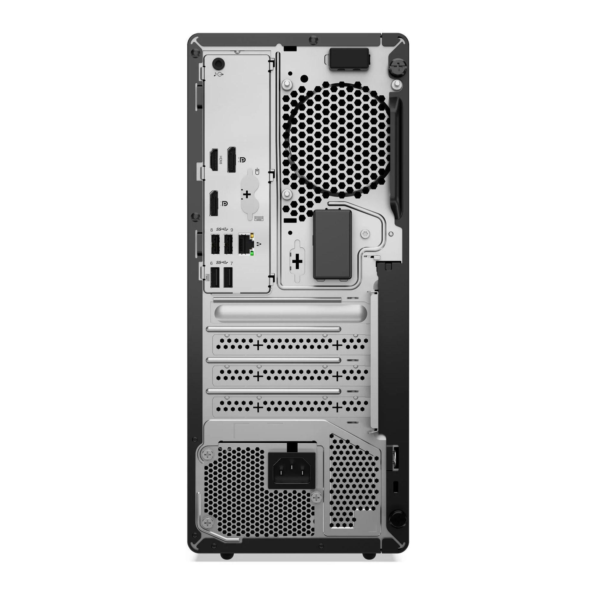Komputer PC Lenovo ThinkCentre M70t G6 TW Ultra 5 235/16GB/SSD512GB/Intel/DVD-RW/WiFi/BT/11PR Black 3Y — zdjęcie 4
