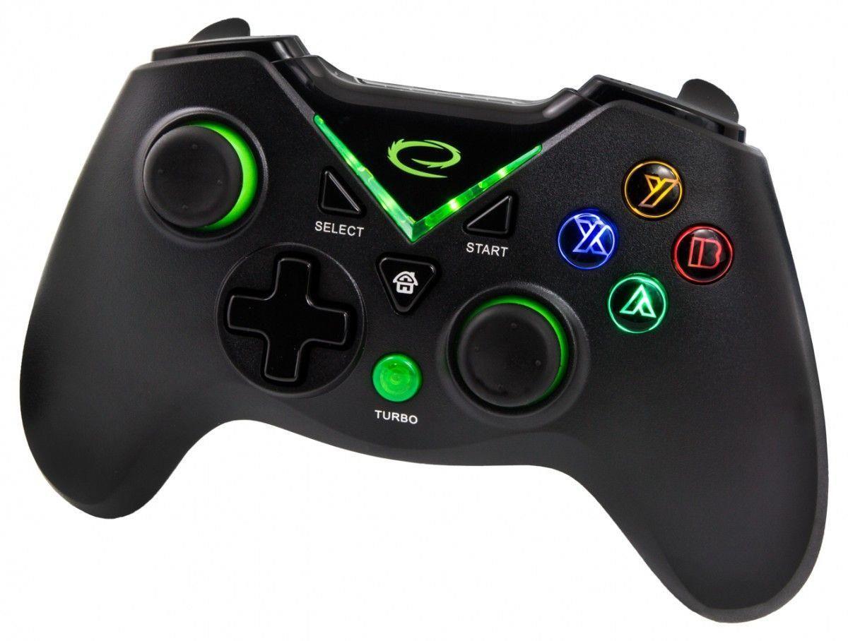 Gamepad PS3/PC/XBOX ONE/ANDROID USB Esperanza "Major" czarny — zdjęcie 2