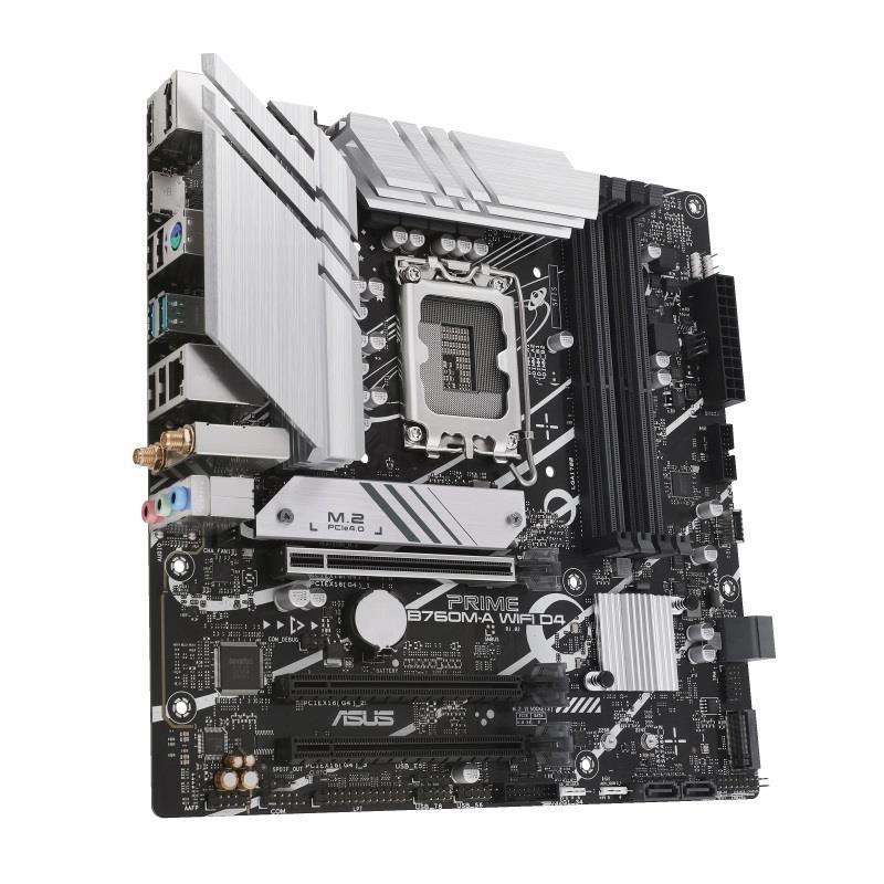 Płyta Asus PRIME B760M-A WIFI D4 /B760/DDR4/SATA3/M.2/USB3.2/BT/WiFi/s.1700/mATX — zdjęcie 2