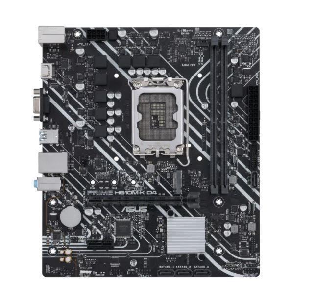 Płyta Asus PRIME H610M-K D4 /H610/DDR4/SATA3/M.2/USB3.0/PCIe4.0/s.1700/mATX — zdjęcie 1
